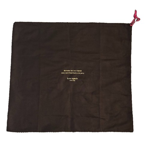 Kate spade dust bag - dust, brown