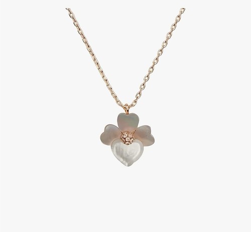 Kate spade pink pearl - spade, flower