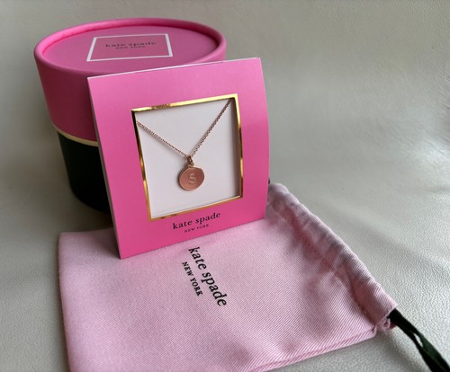 Kate spade rose gold inital - spade,