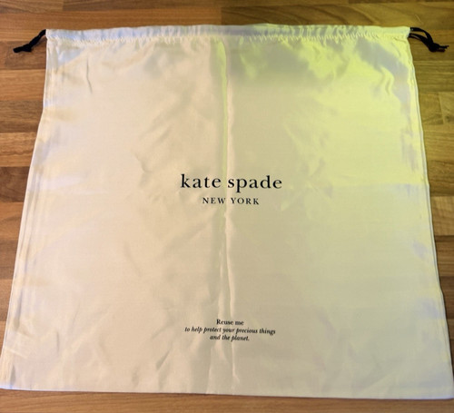 Kate spade drawstring dust bag - kate,