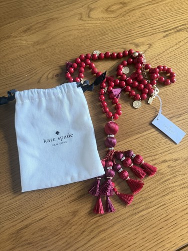 Kate spade pretty poms red - spade,